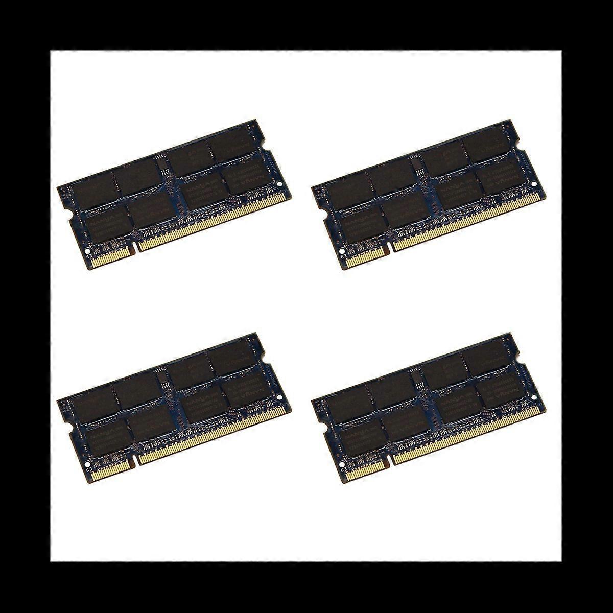 4X 2GB DDR2 Laptop Ram Memory 800Mhz PC2 6400 1.8V 2RX8 200 Pins SODIMM for AMD Laptop Memory