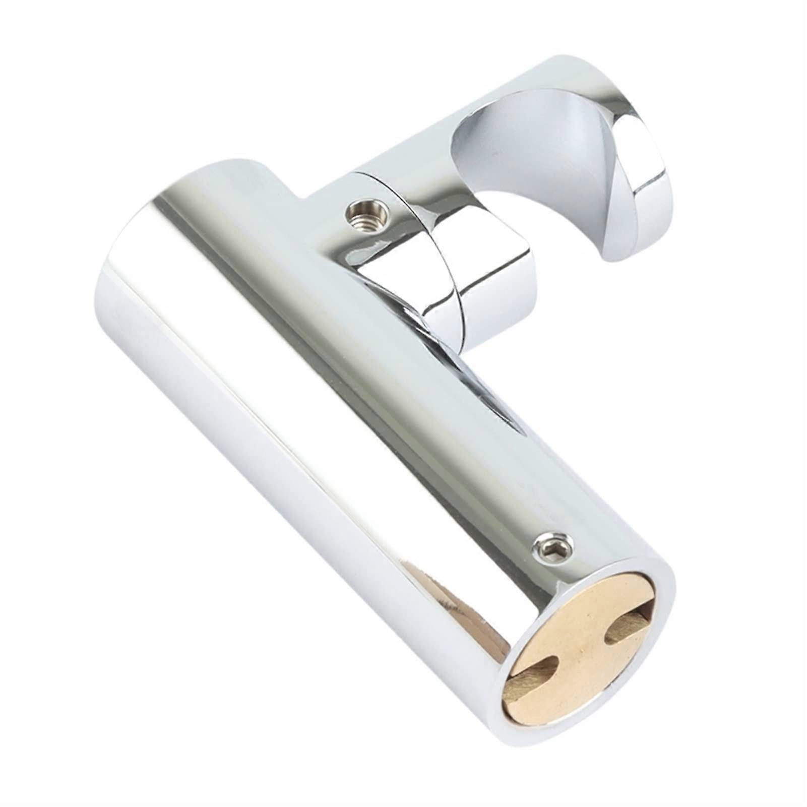 Shower Head Holder 360° Rotating Copper Bracket for Bathroom Handheld Round Shower Installation
