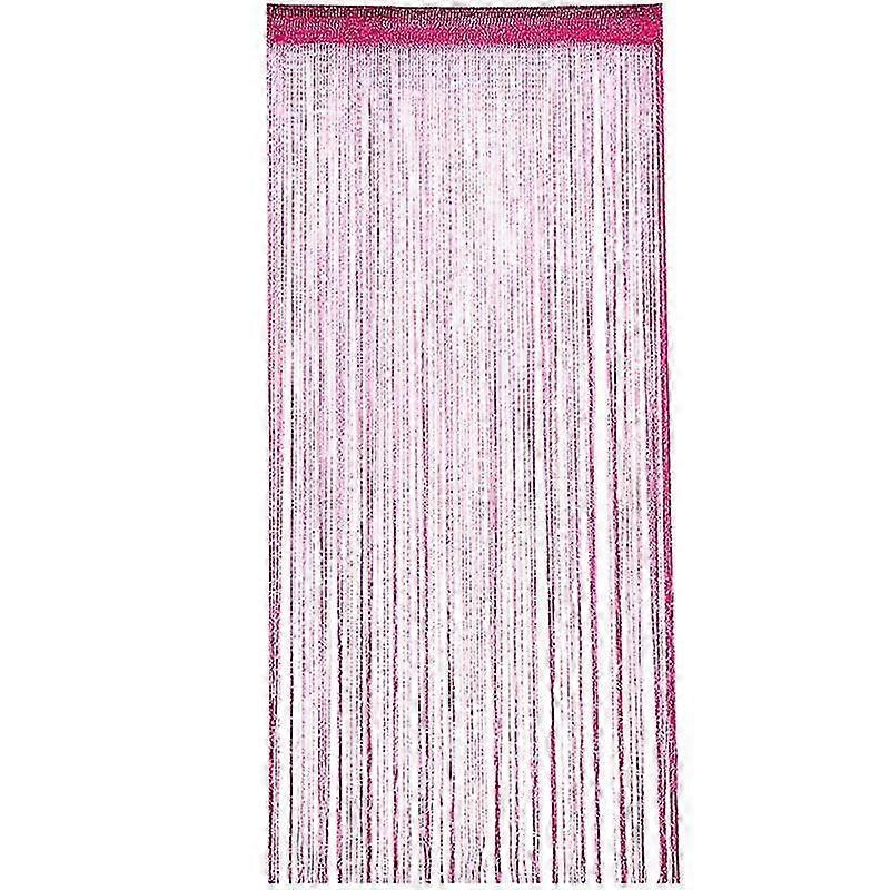 Door Window Decoration with Fly Screen Fringe Sparkle Tassel Curtain String Divider