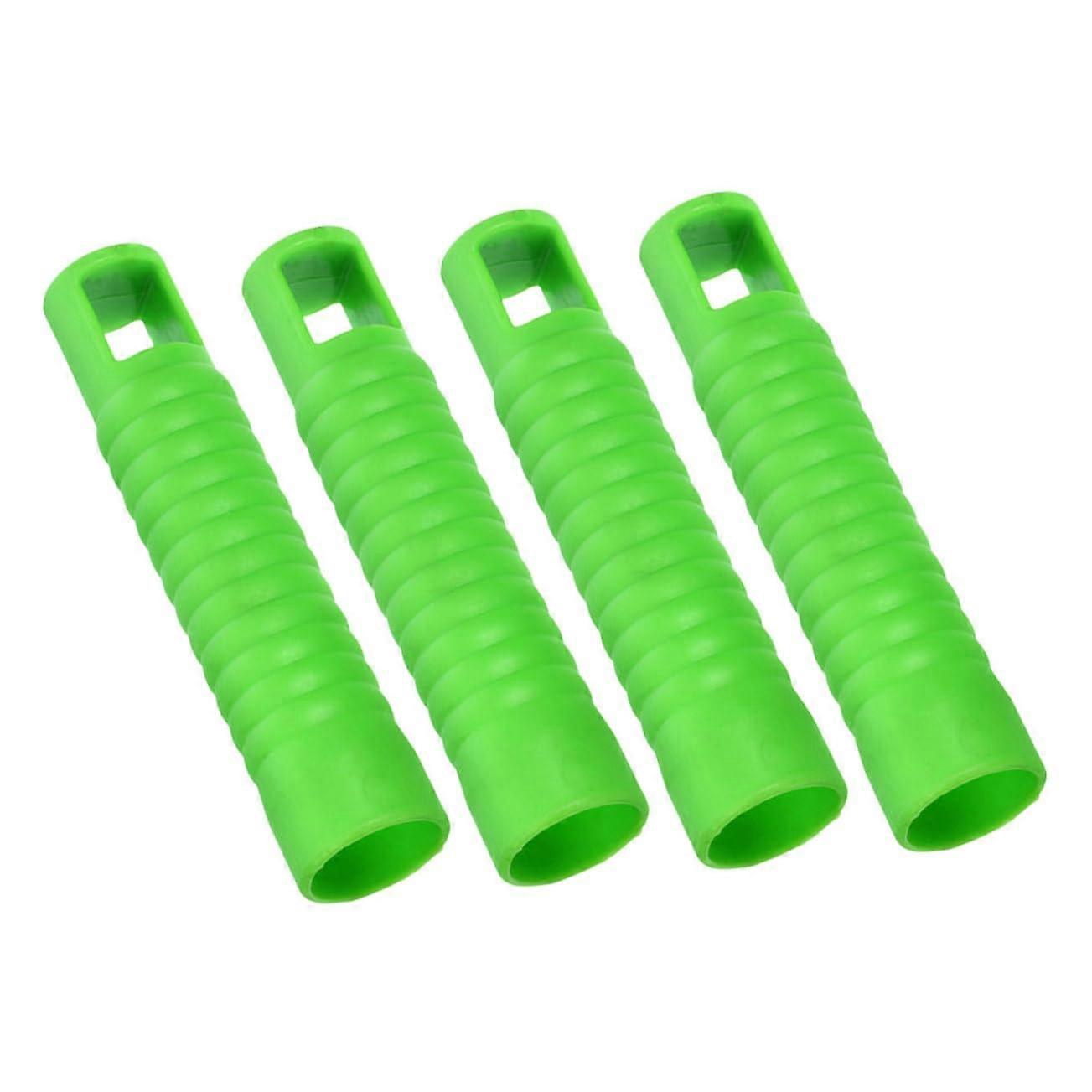 Mop Handle End Caps Non‑Slip Grips for Broom Poles, 4 Pack Replacement Sleeves for Easy Cleaning