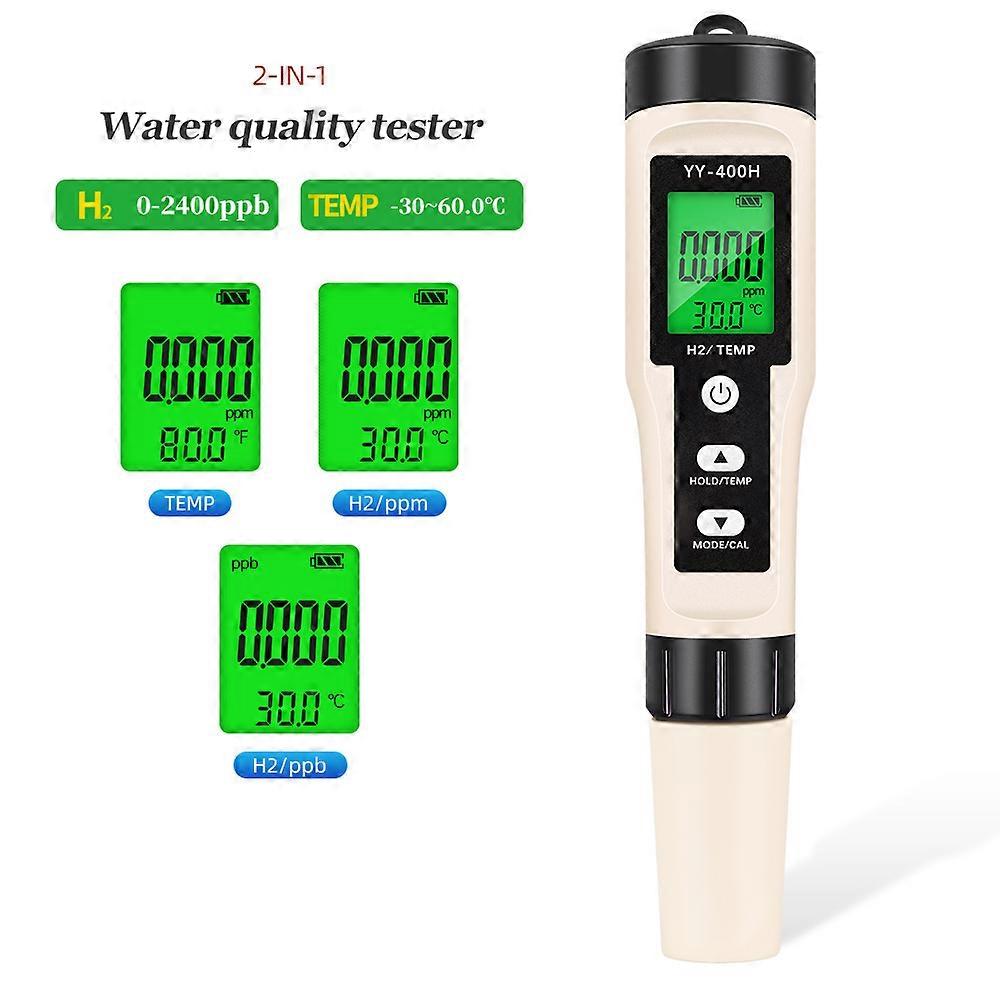 2/3/4 in 1 Optional PH/ORP/H2 and TEM Meter Dissolved Hydrogen Meter Water Quality Tester Digital PH Monitor For Aquarium Pool
