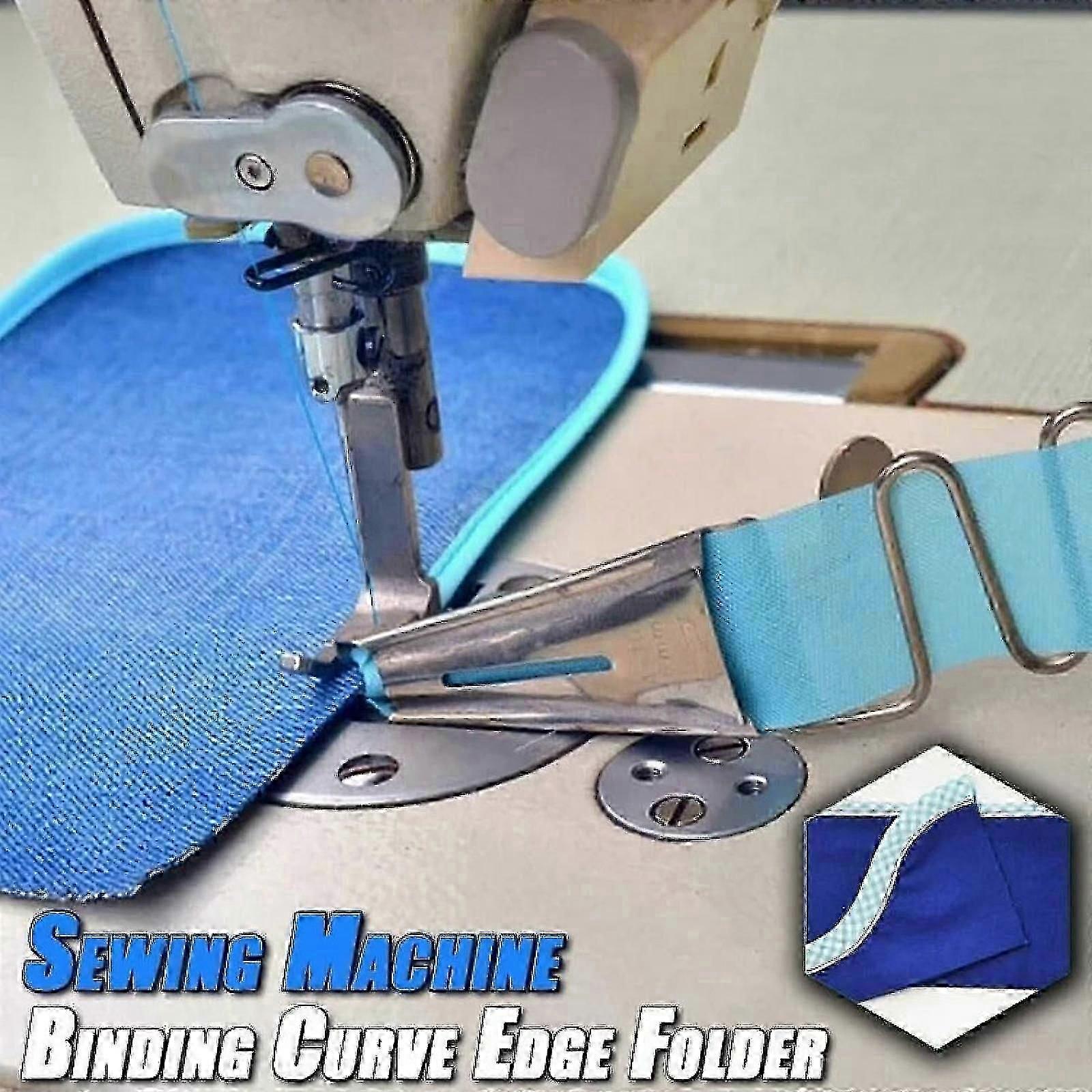 Sewing Machine Binding Curve Edge Folderslant Binder Angle Binder Curve Edge Bias Binder Quality Bias Binding Tape Shaper Multifunctional Presser Foot