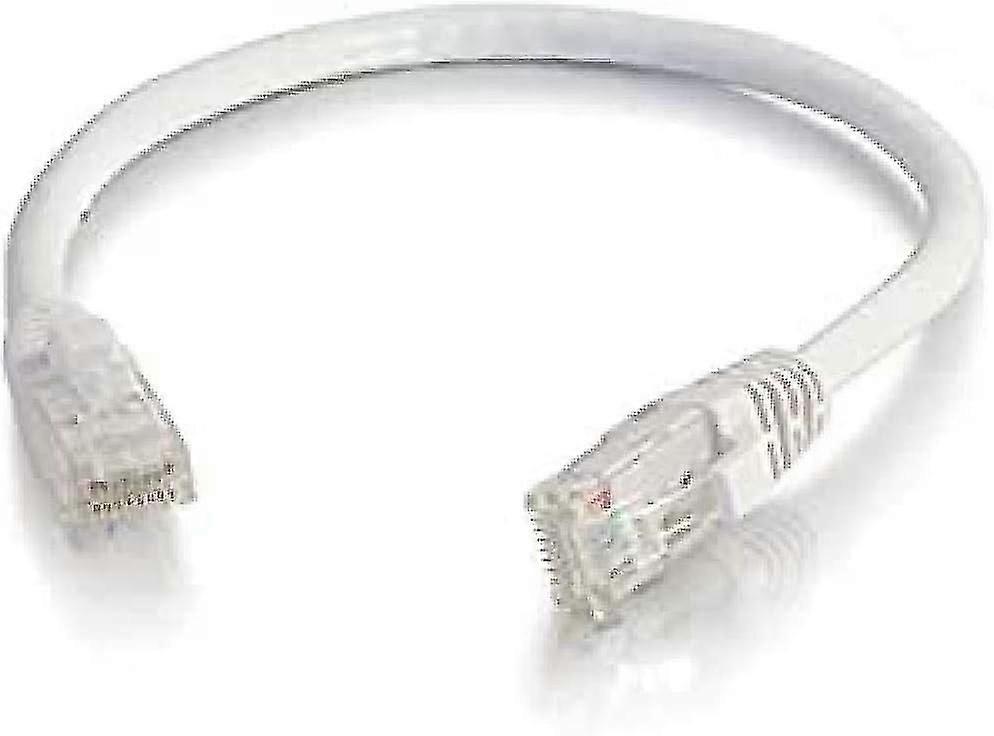 2m Cat6 Booted Unshielded (UTP) Network Patch Cable - White