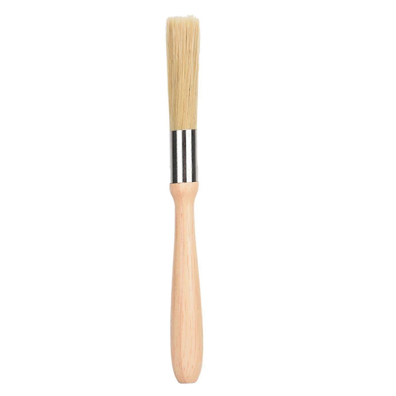 Wooden Handle Cleaning Brush For Coffee Bean Grinder Coffee Machine
