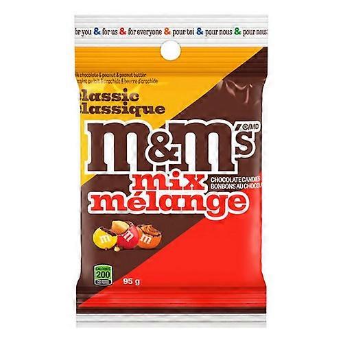 M&M Classic Mix, 95 Grams (Case Of 12)