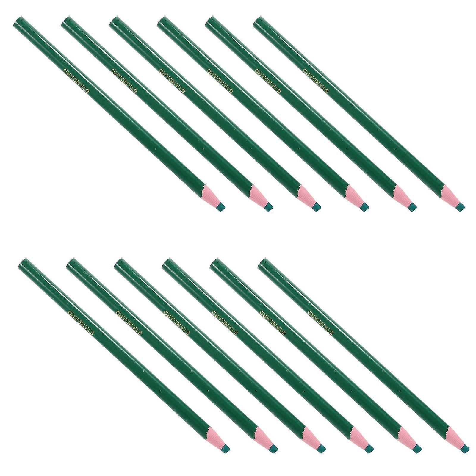 Fabric Crayons Wax Pencils For Garment Design Tailors No Sharpening Needed 12Pcs