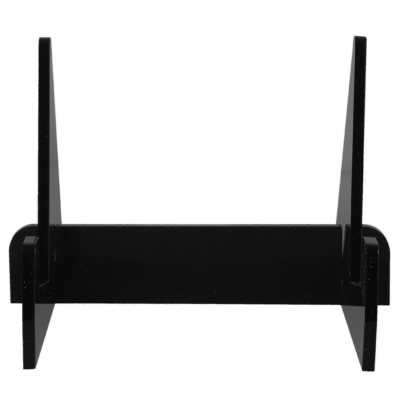 Black Acrylic Book Display Stand for Display Desktop Use