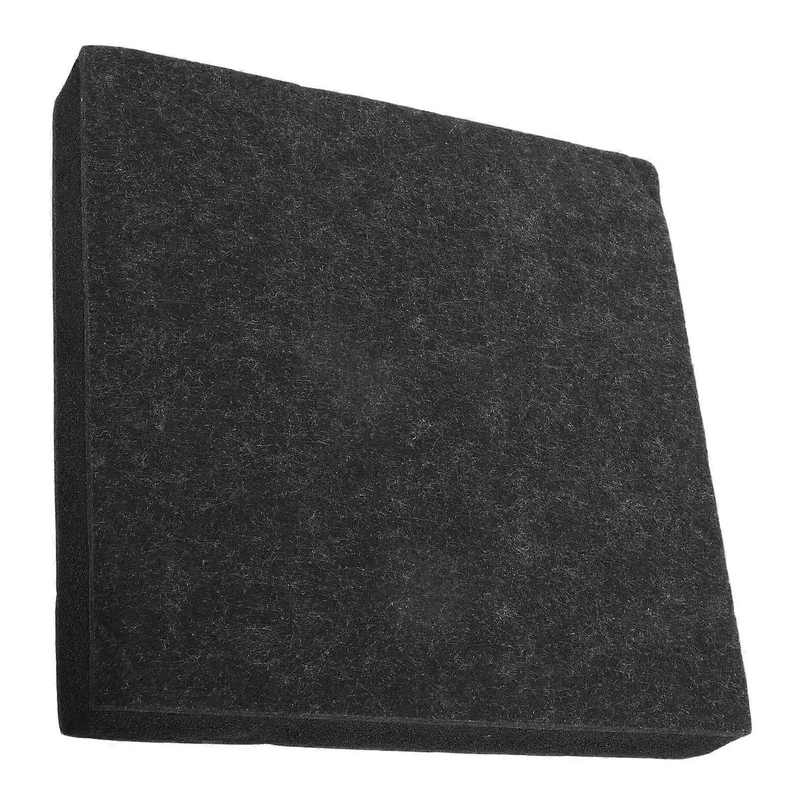 Isolation Pad Speaker Monitor Pads for Acoustic Insulation Light Grey Polyester