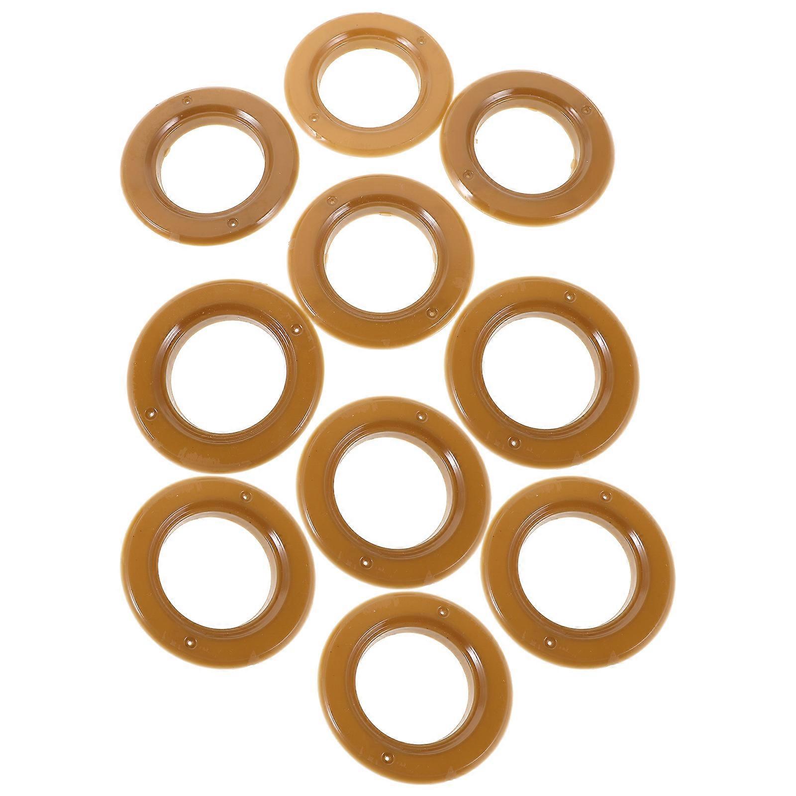 Birdhouse Predator Guard Plastic Plate for Chew Damage 10Pcs Set