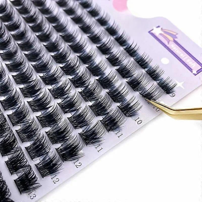 Super Bunch Soft Mink 10D Individual Eyelashes Clcomter Rcomsia Volume Eyelash Extension Premade Fan False Silk Lashes Makeup Tool