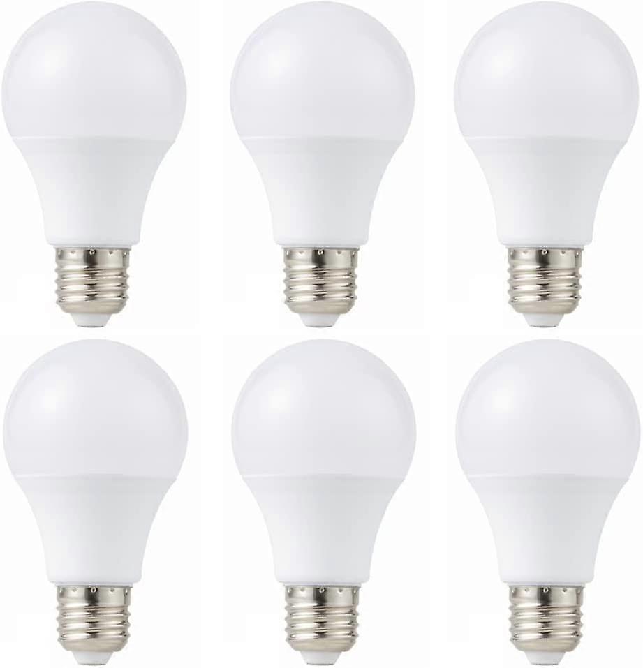 12V LED Bulbs E26 Base 7W Daylight 60W Equivalent Energy Saving for RV Boat Garden OffGrid 6 Pack