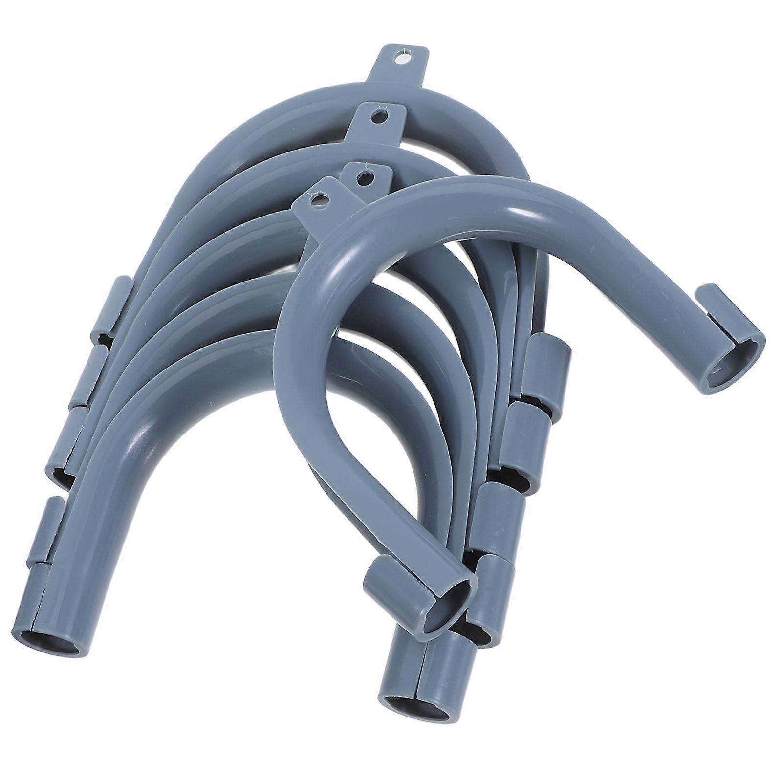 Drain Hose Hook U Shaped Washer Drain Pipe Holder for 6Pcs Storage Use