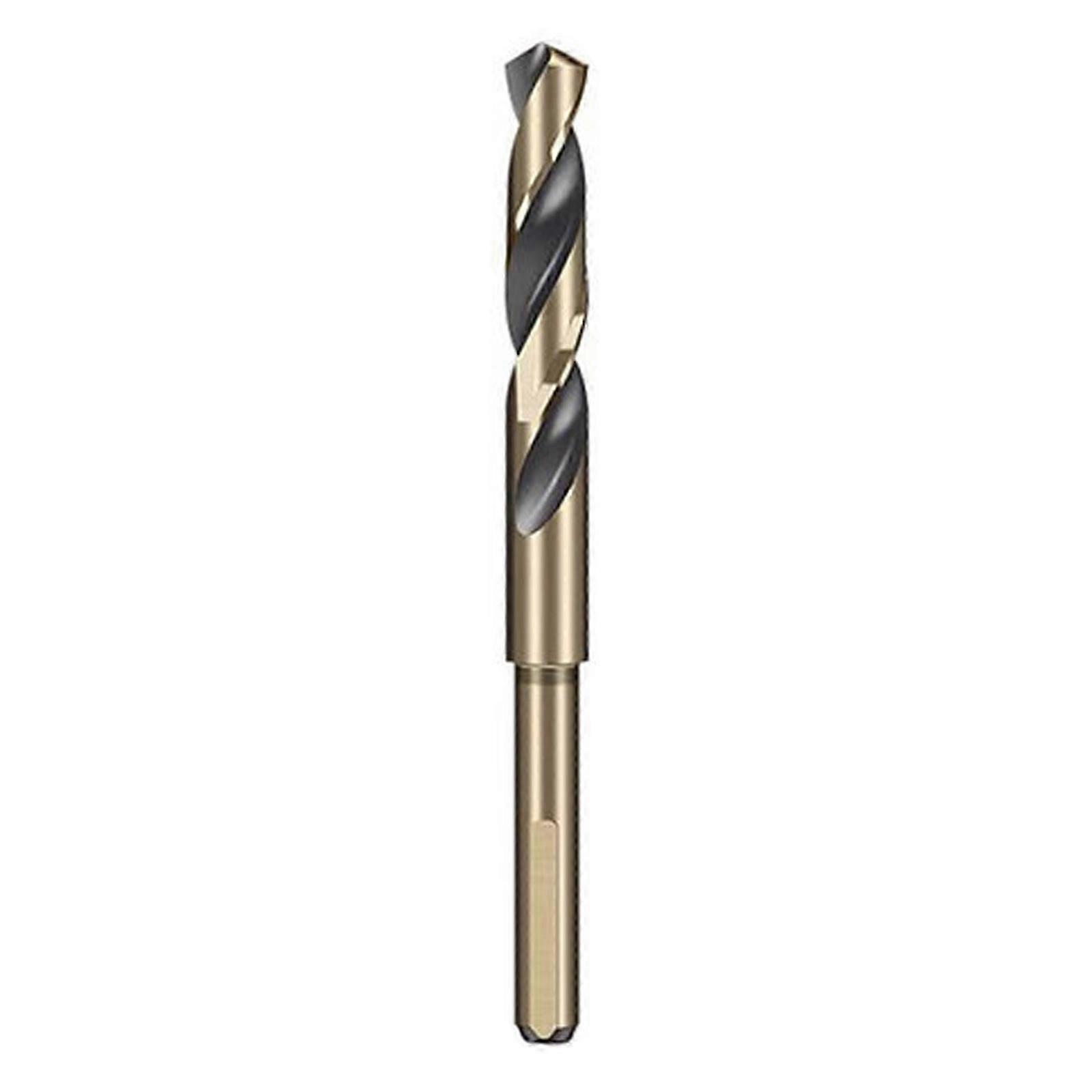 Portable 12mm-35mm Twist Drill HSS Round Shank Reduced Shank Drills Professional Metalworking Metalwork Projects