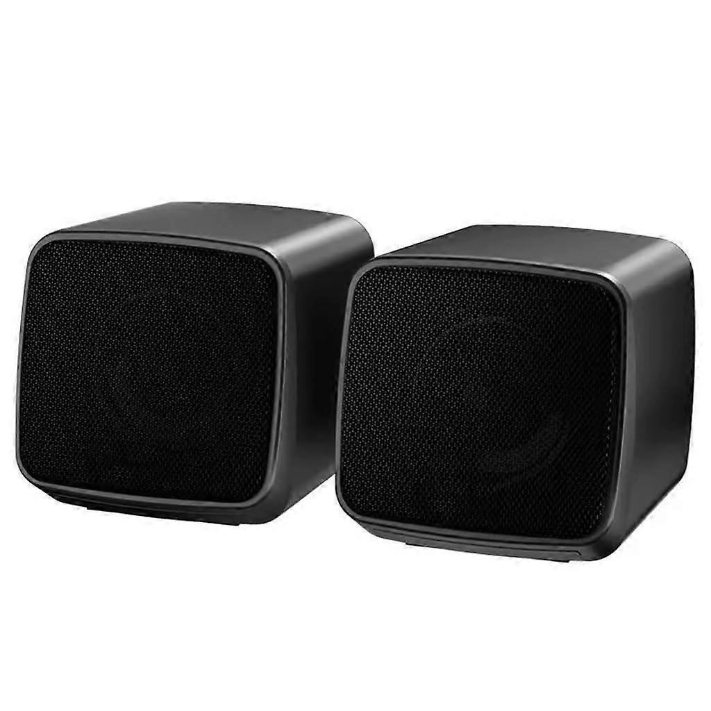 Computer Audio Desktop Small Desktop Wired External Speaker With Surround Connection Model D