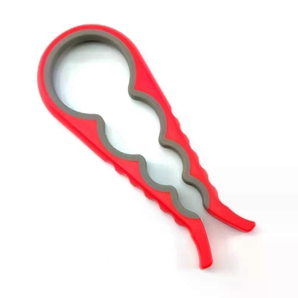 multi-function bottle opener four in one screw can opener manual can opener screw cap screwdriver energy-saving device gadget