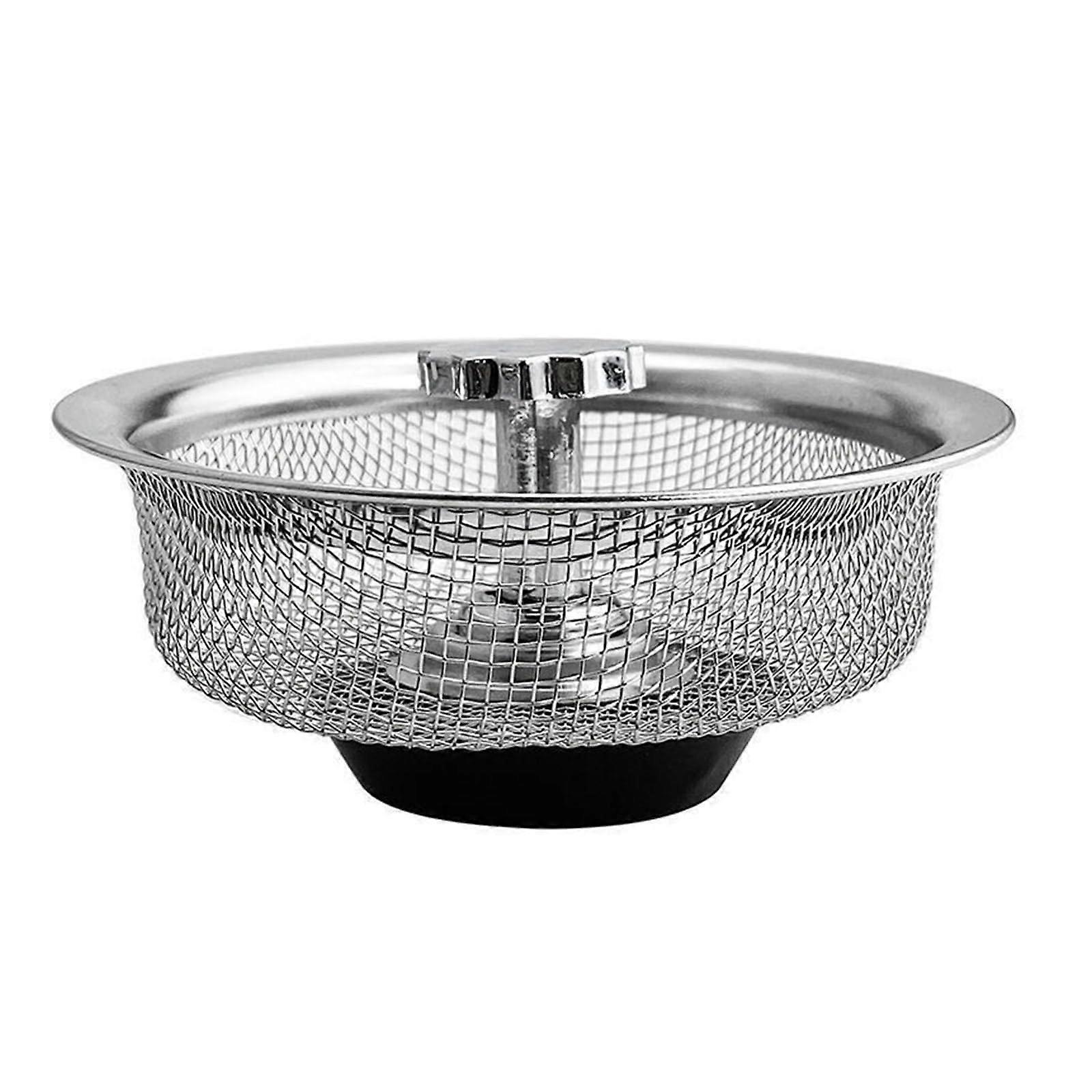Stainless Steel Kitchen Sink Strainer Plug for Easy Residue Filtering and Blockage Prevention