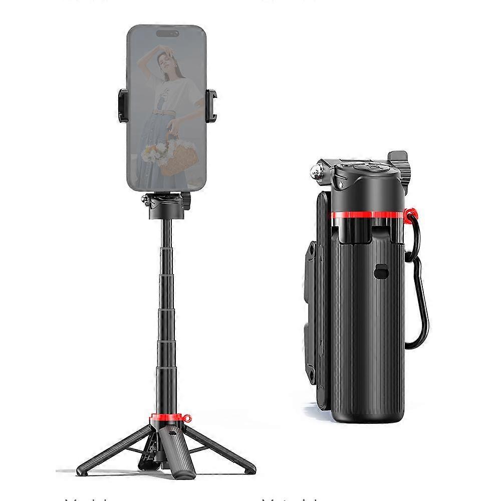 F07 410mm Mini Portable Wireless Remote Control Quadrapod Selfie Stick