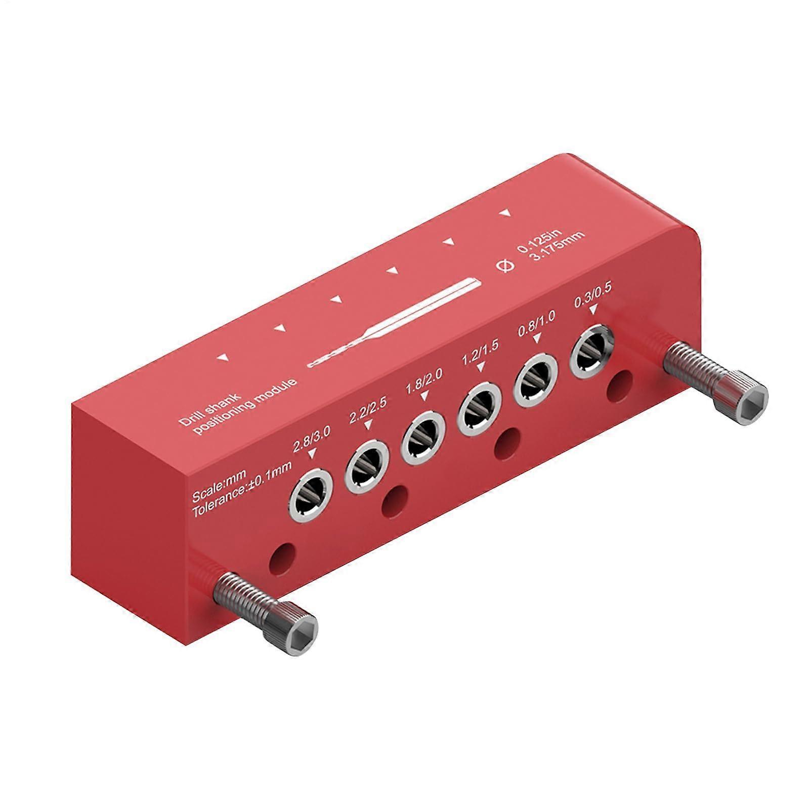 Drill Guide Jig with Precision Alignment for Cabinet and Furniture Woodworking MultiSize