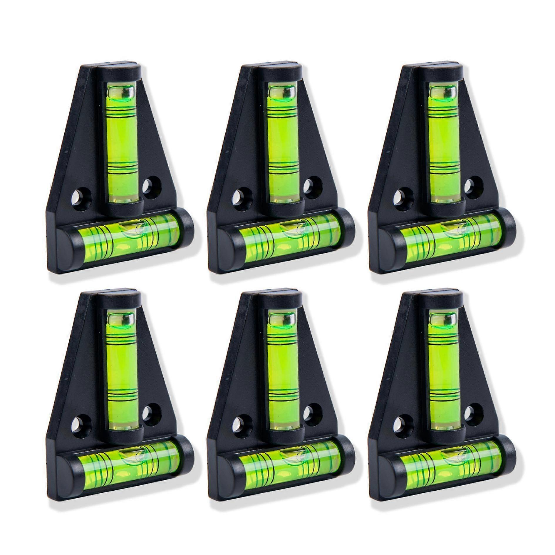 6Pcs RV TType Leveling Blocks for Travel Trailers, Durable Camper Leveling Tools Set