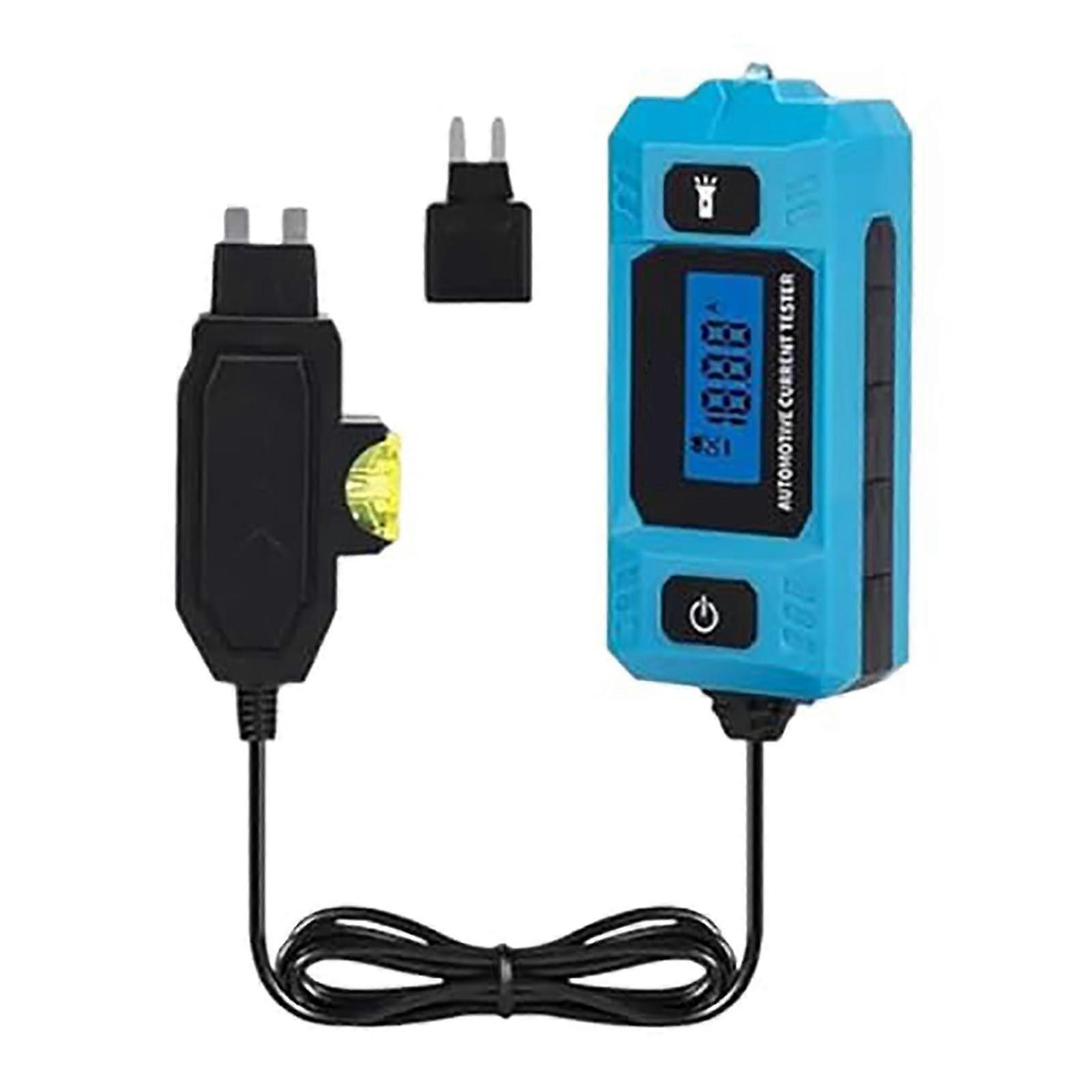 Automotive Circuit Tester with LED Display, Precision Current Meter and Fuse Relay Diagnostics for Cars