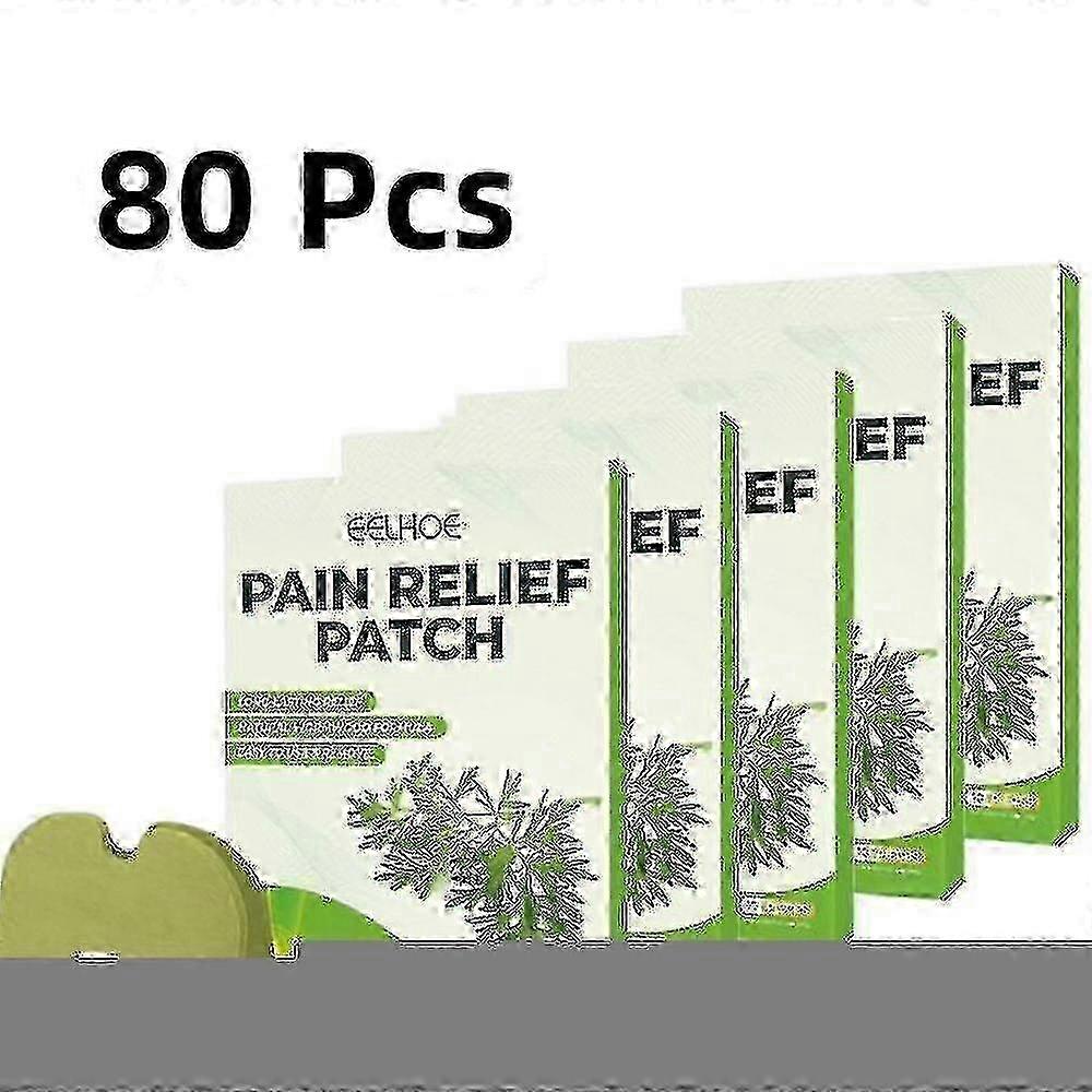 Knee Patch 80-Pack - Mugwort Knee Patch for Joint Pain Relief