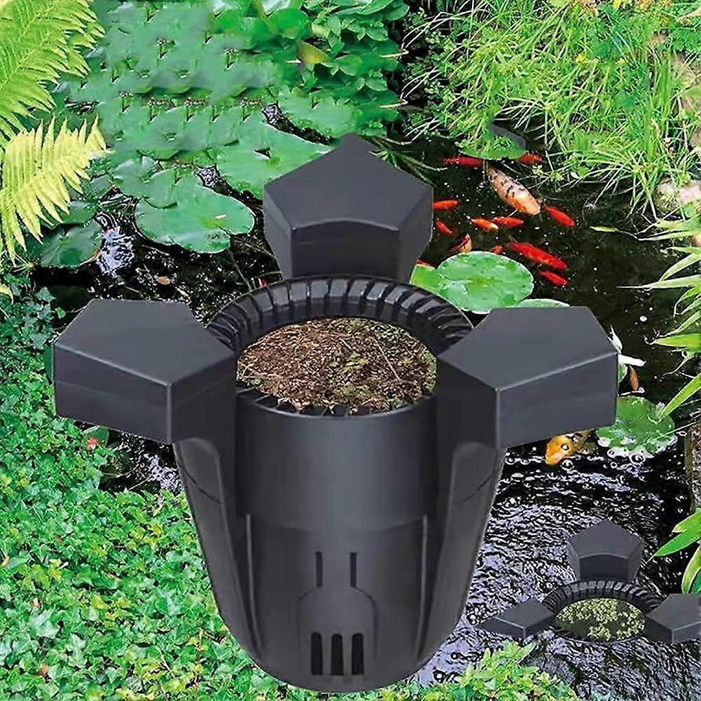 Pool Skimmer Automatic Floating Surface Cleaner with Leaf Basket for Pools and Ponds