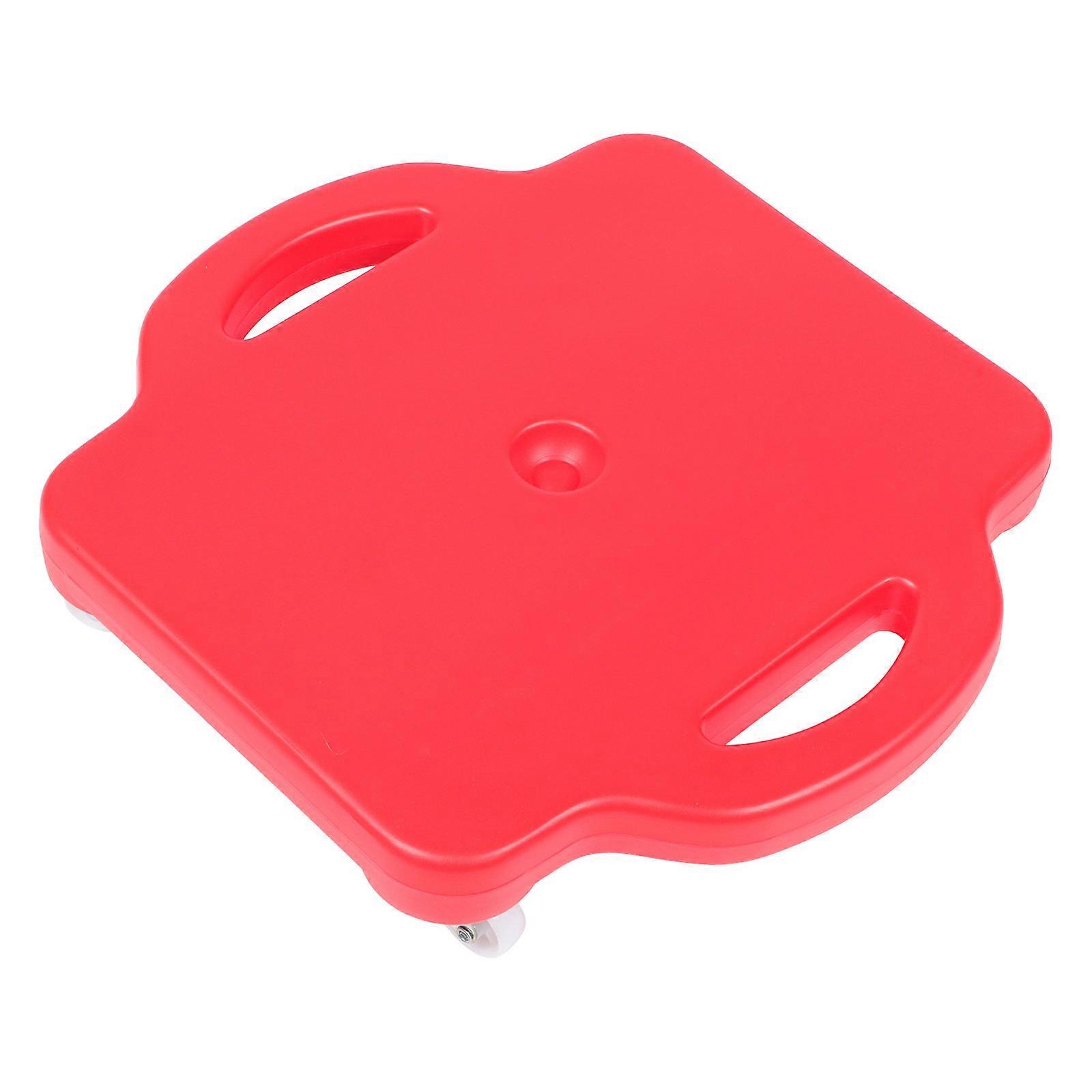 Four Roller Scooter Board Balance Training Plaything for Kids Red