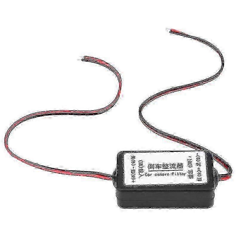 2026 Universal 12V Rear View Camera Rectifier Relay Connector Kit