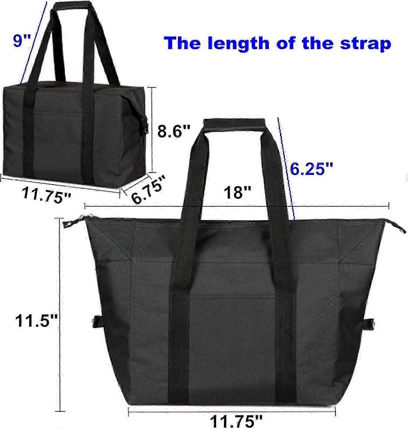 2026 Reusable Insulated Thermal Tote Grocery Picnic Cooler Bags for Travel Lunch Camping Beach Food Frozen