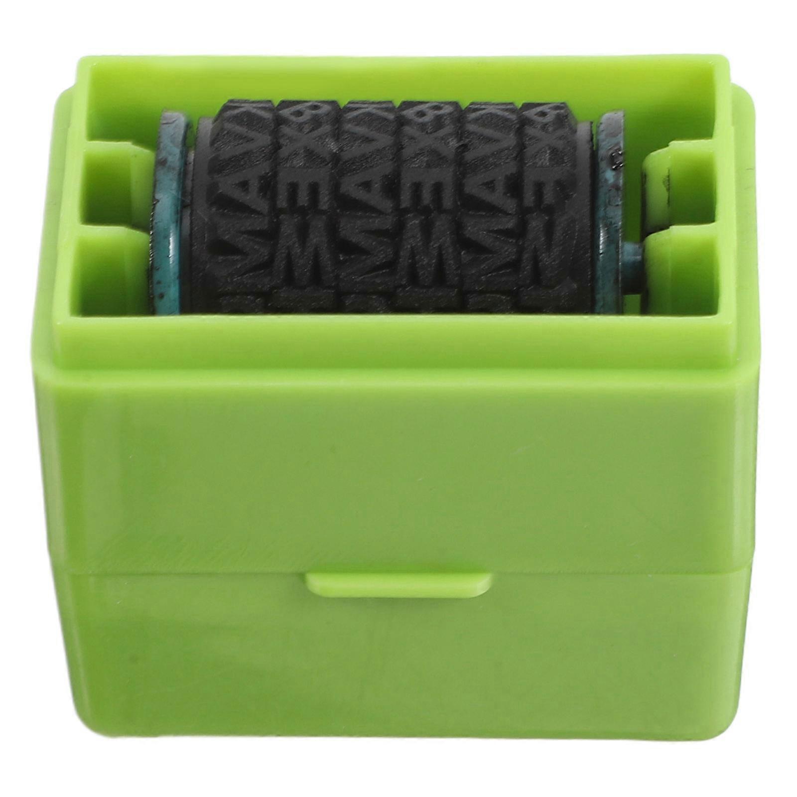 Confidential Identity Theft Protection Roller Stamp for Document Security