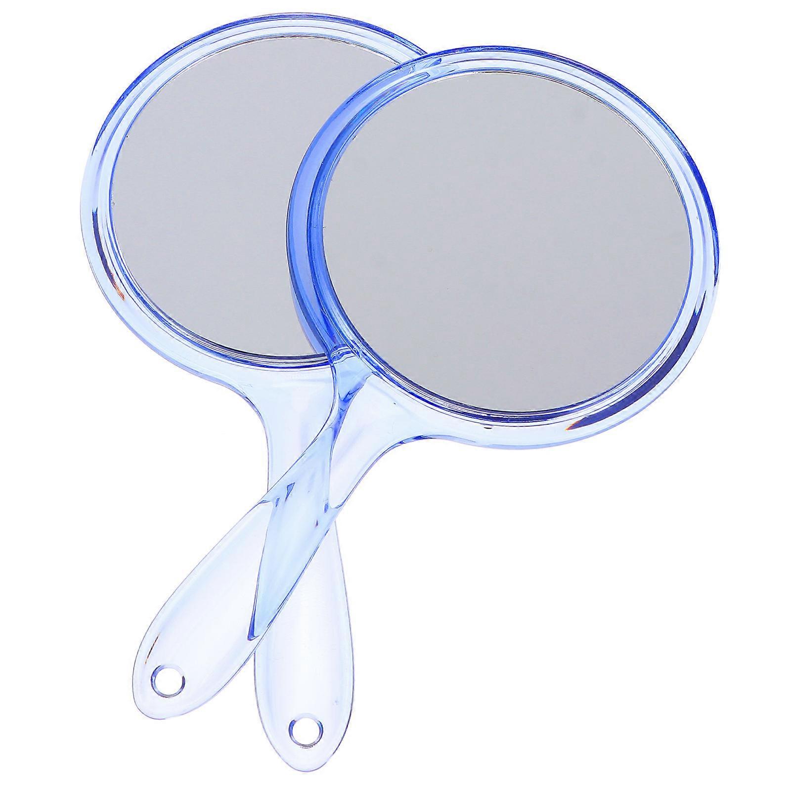 Magnifying Mirror with Handle for Makeup Use 4Pcs Double-Sided Handheld