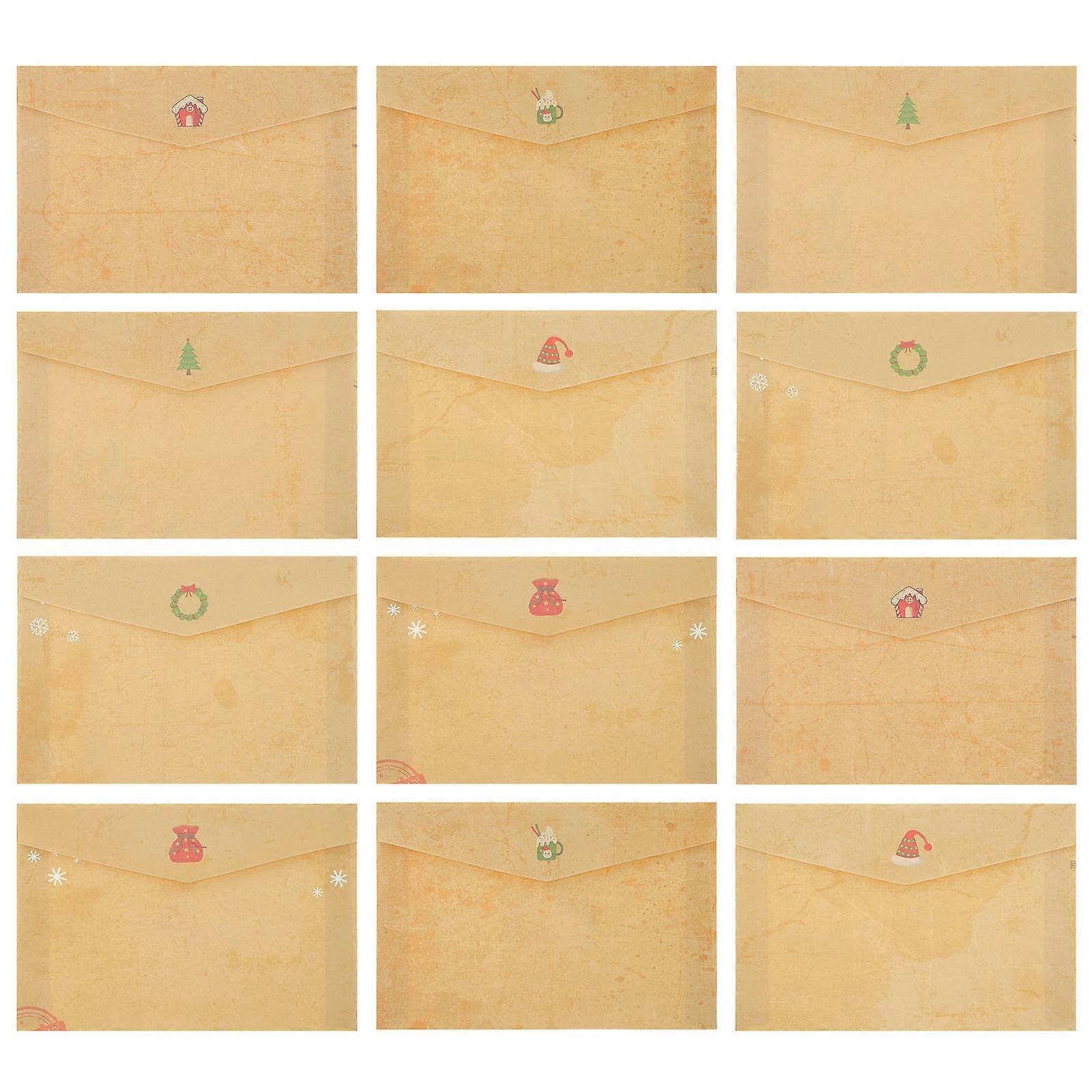 Party Invitation Envelope Kraft Material for Party Use 24Pcs