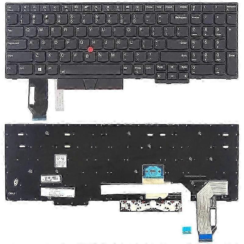 2025 US Version Keyboard for Lenovo Thinkpad E580 E585 E590 E595