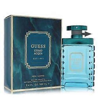  Guess Uomo Acqua by Guess - Eau De Toilette Spray 3.4 oz - Men 