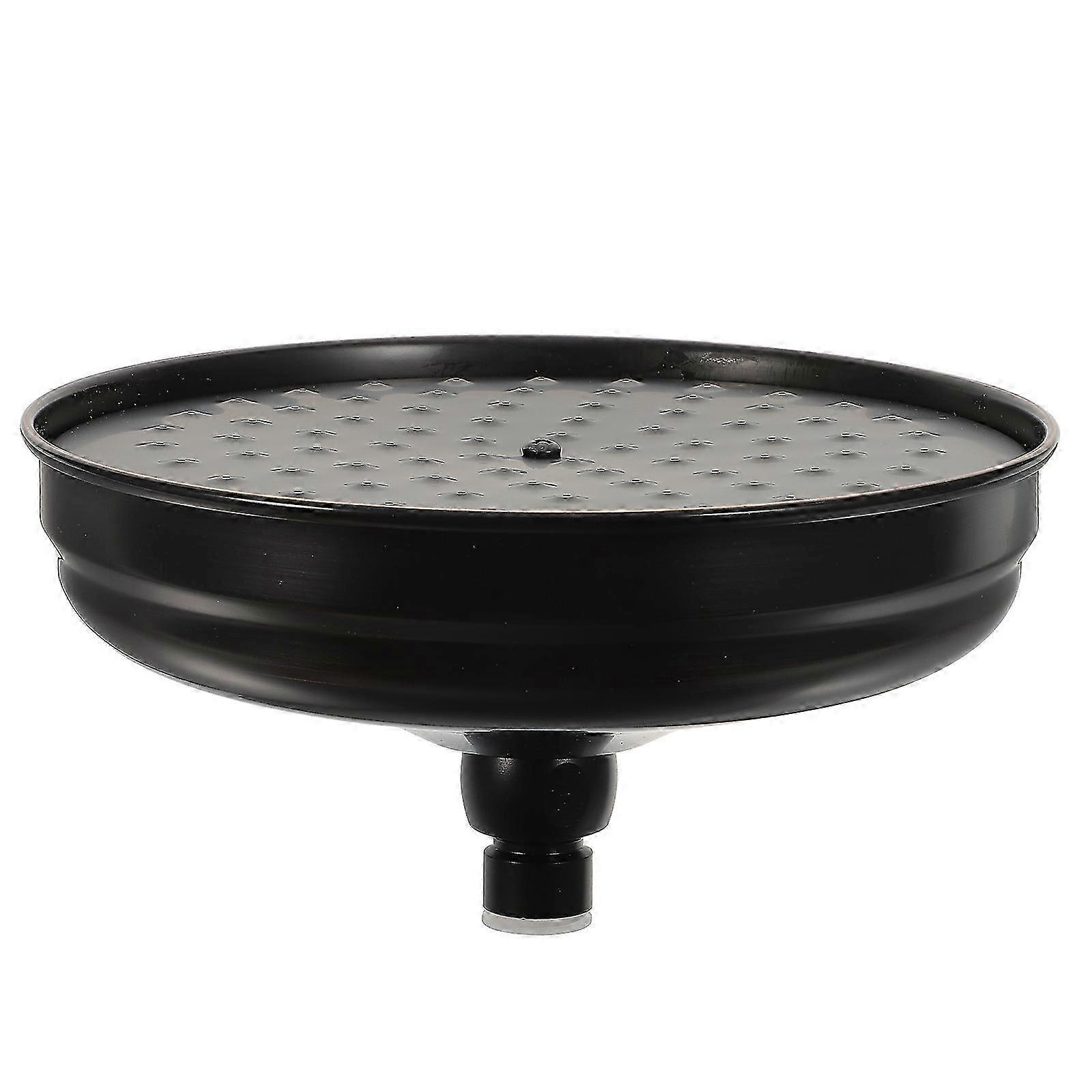 Retro Copper Rainfall Shower Head for Bathroom with Waterfall Spray