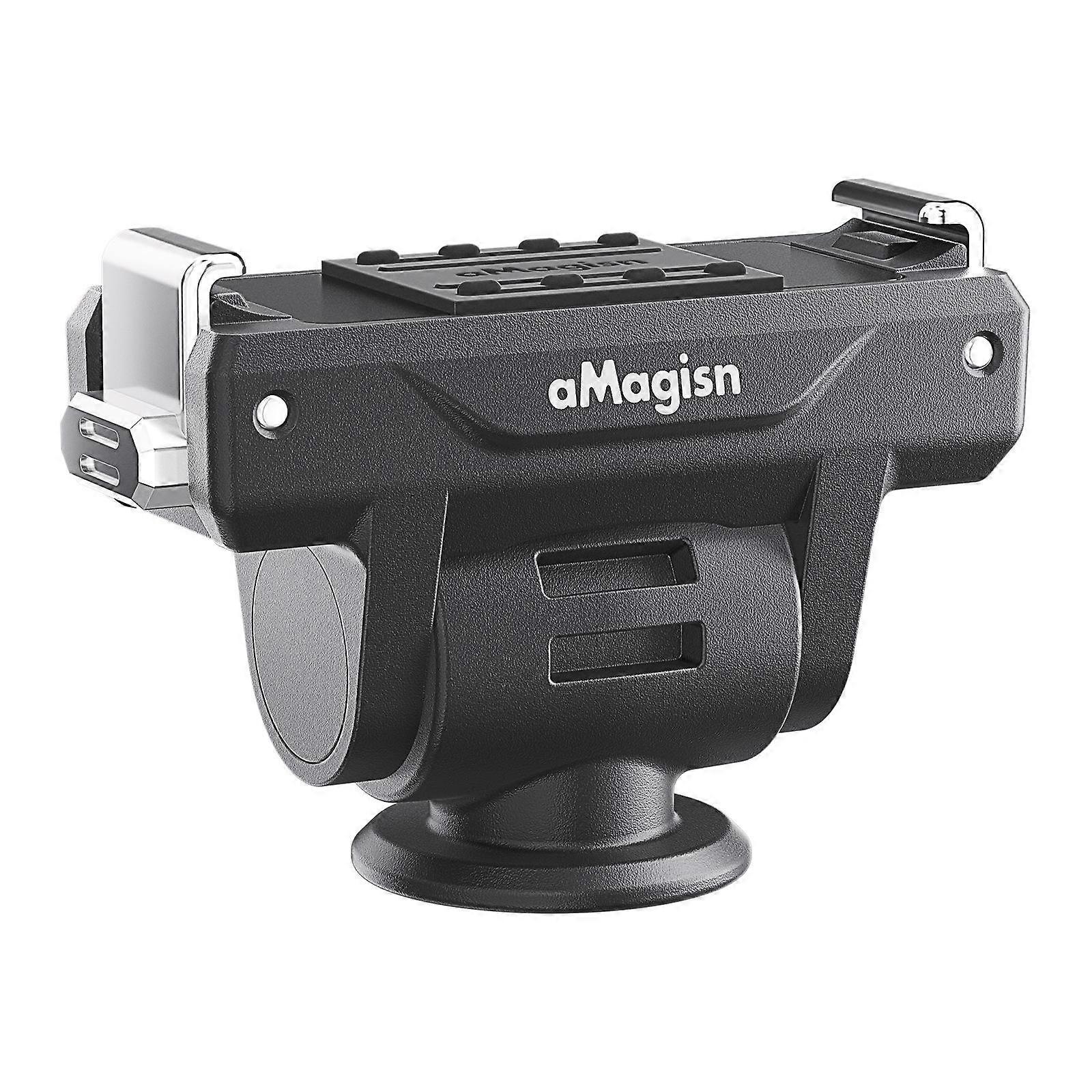AMagisn Adjustable Quick Release Adapter For DJI Osmo 360/Action 5 Pro/4/3 - 4-Level Fast Perspective Switch