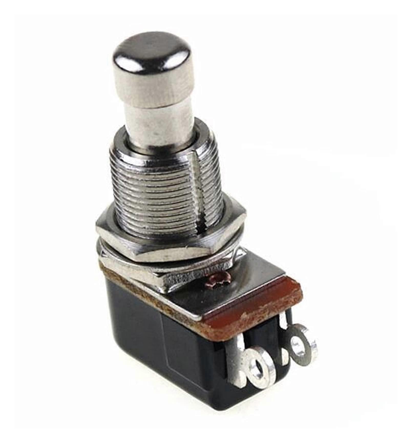 Guitar Footswitch SPST Soft Touch Momentary Pedal Switch for Electric Guitar Stomp Control