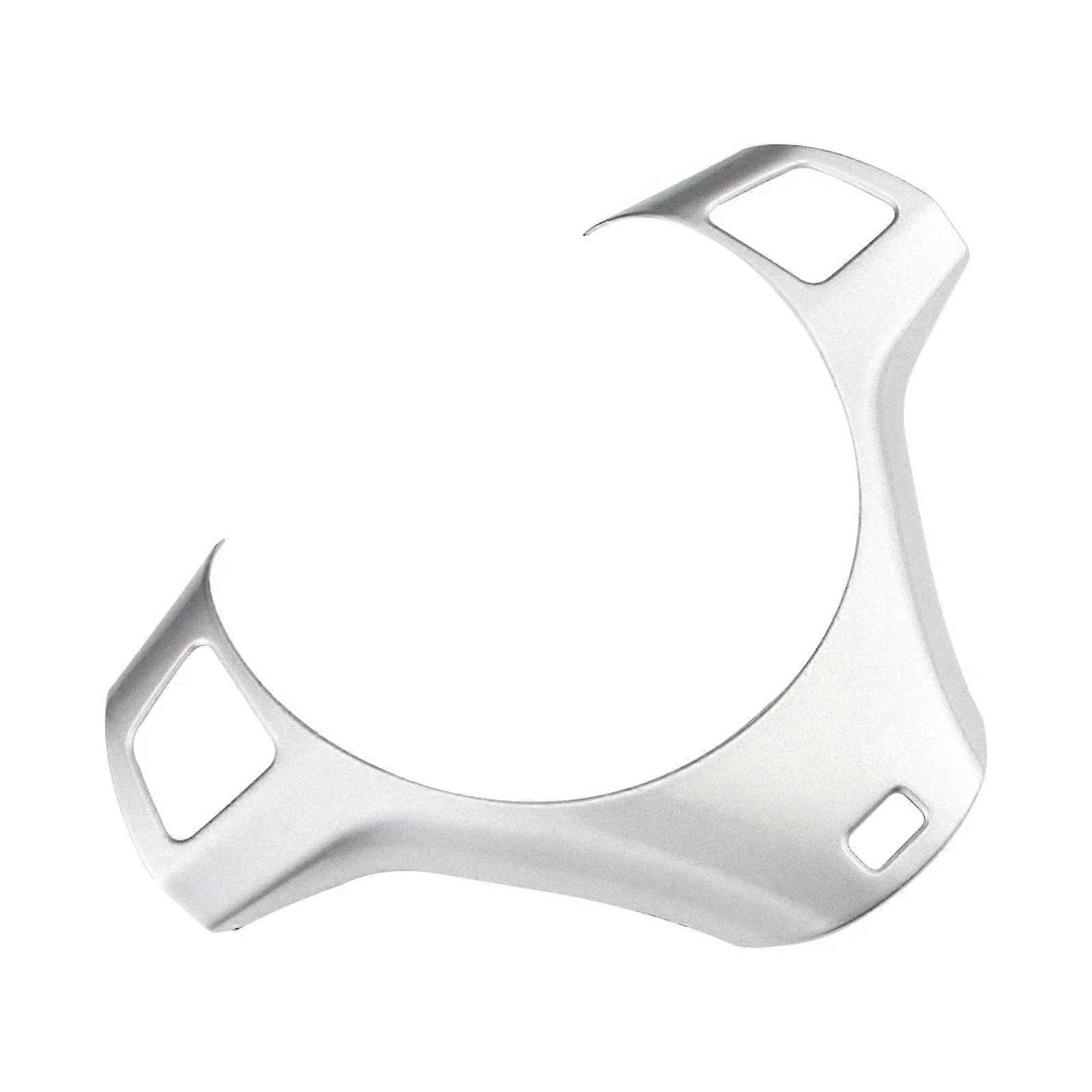 Steering Wheel Cover Trim for BMW 1 3 Series E87 E90 E91 E92 E93 20052012 Scratch Protection Silver