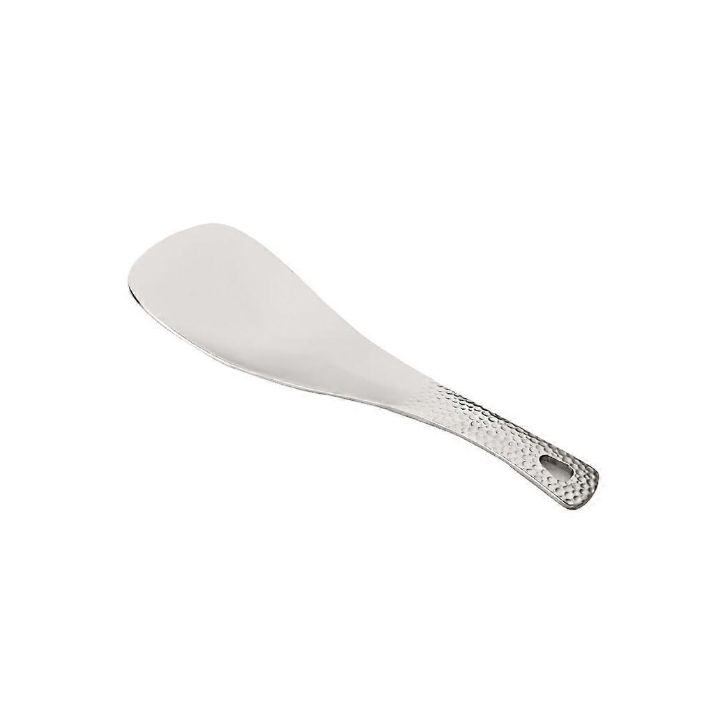 Titanium Rice Spoon with Large Head and Ergonomic Hollow Handle for Kitchen Serving Matte Finish