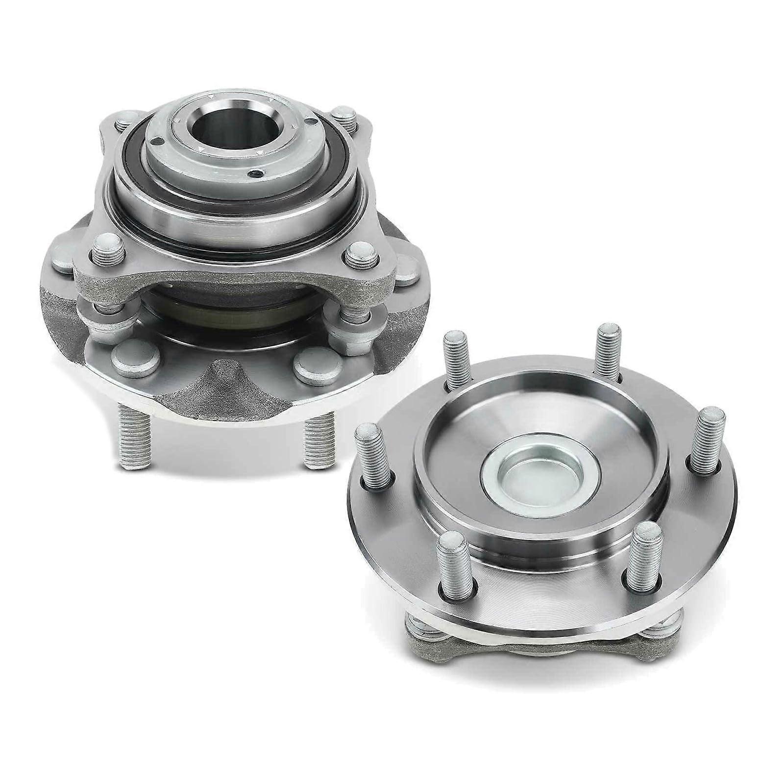 2pcs Front Wheel Hub and Bearing Assembly Set 950004 515040, Precise Front Fit, Durable Performance