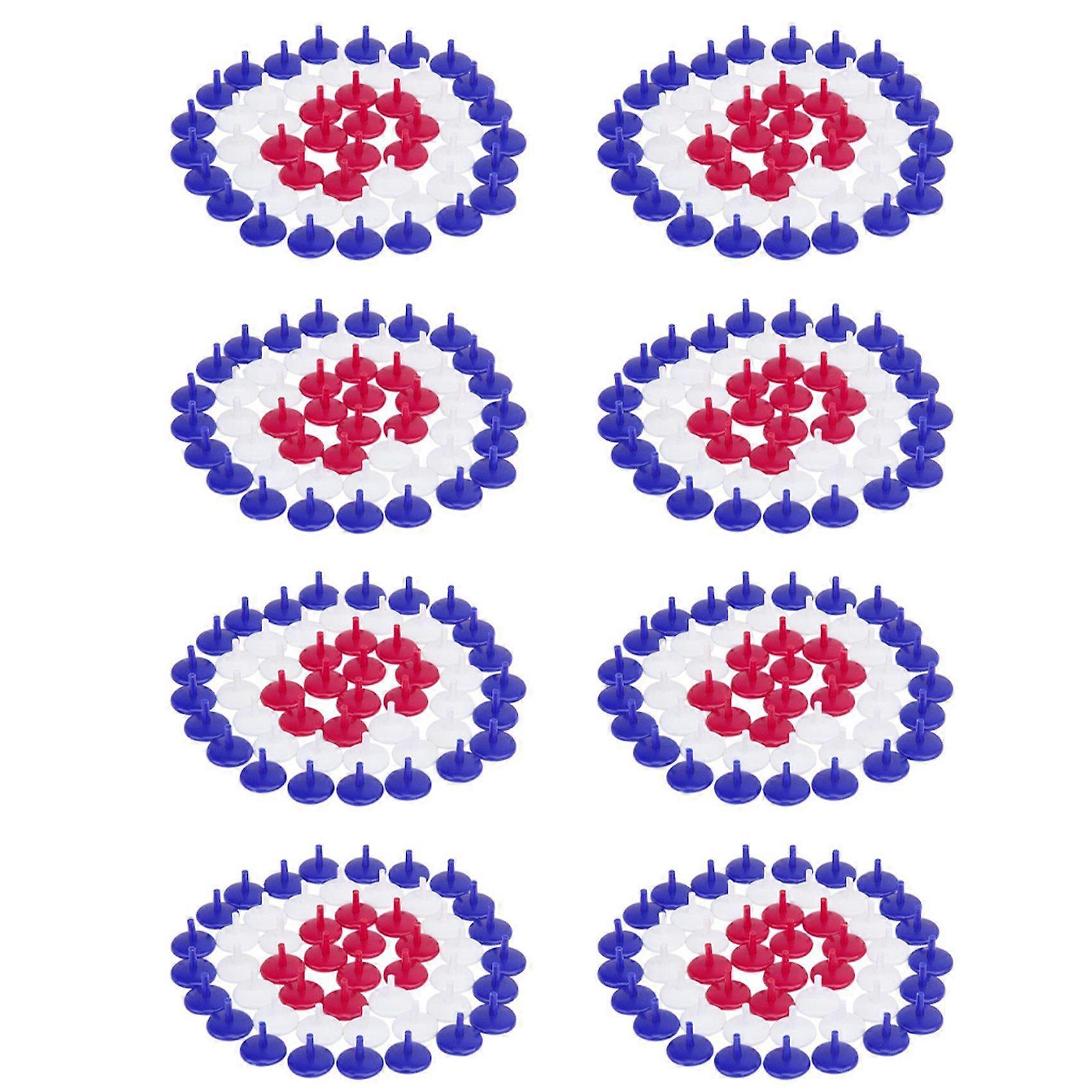 400 PCS Golf Ball Marker 18mm Random Color