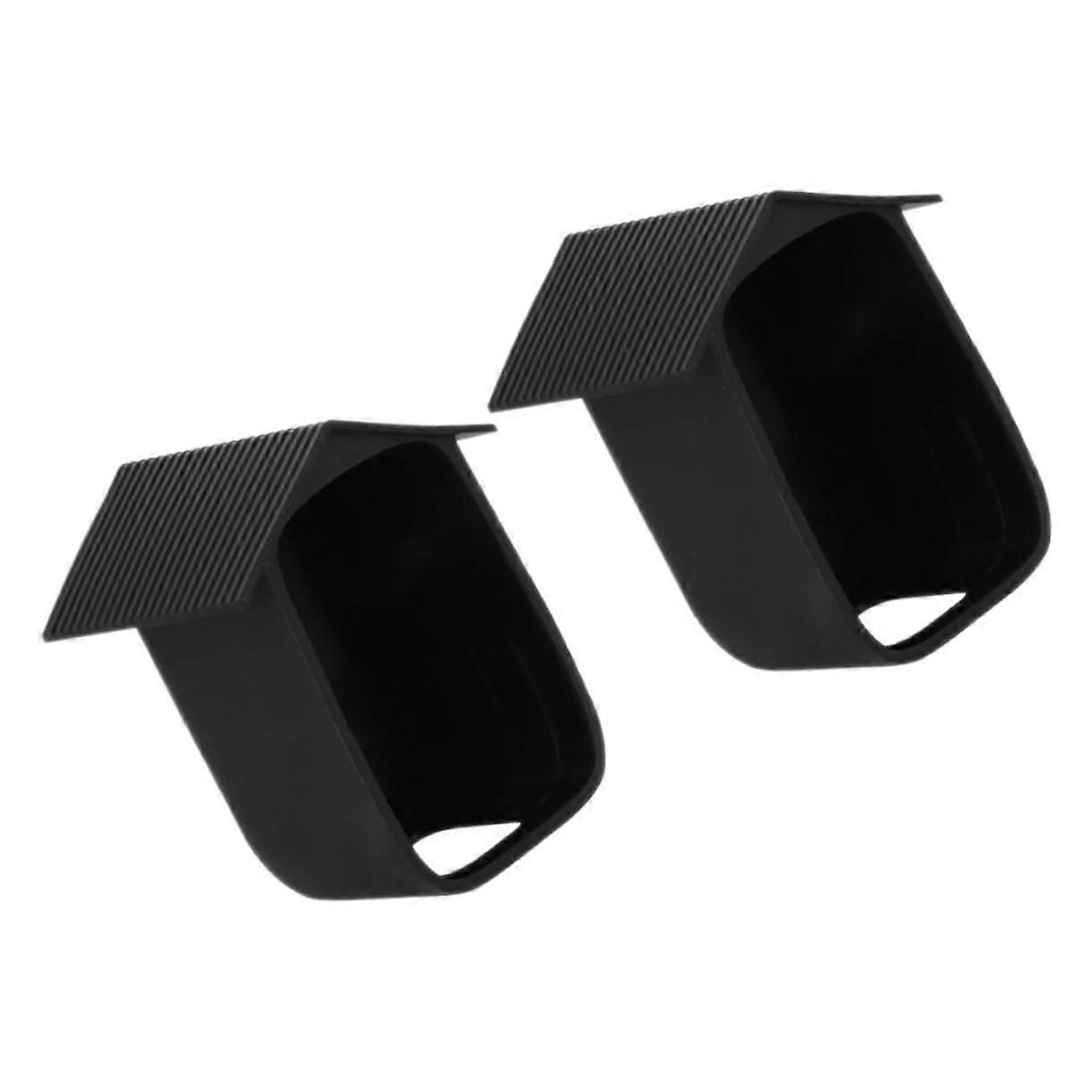 2pcs Weatherproof Security Camera Covers Outdoor Durable Sun Rain Shield Protection Housing