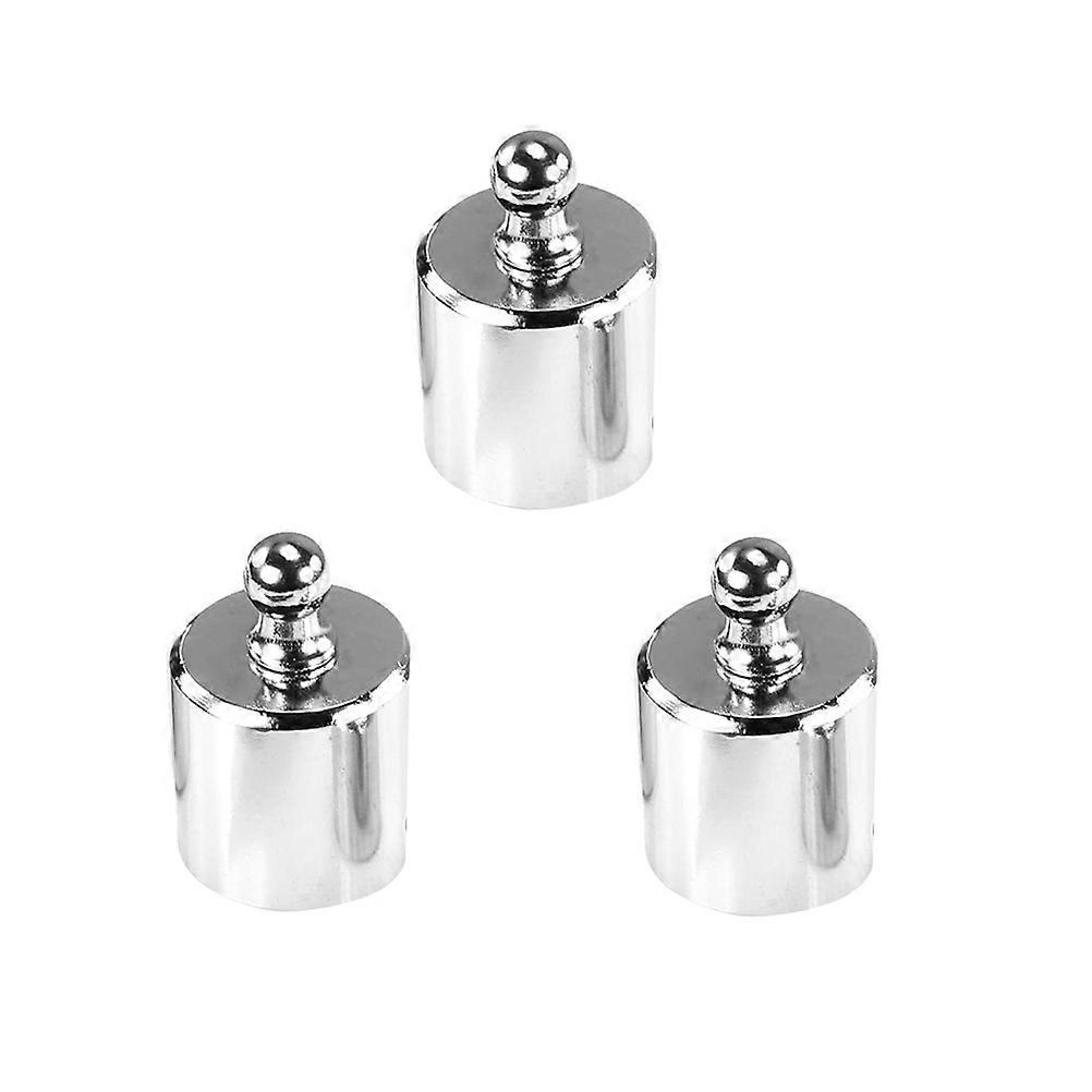 Electronic Scale Calibration Weights Steel Calibration Weight for Science Digital Scale 3Pcs