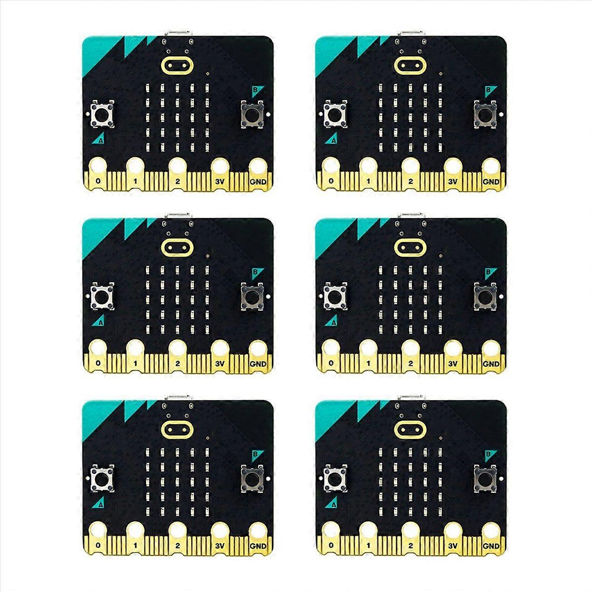 6X Microbit V2.0 Motherboard an Introduction to Graphical Programming in Python for Primary and Seco