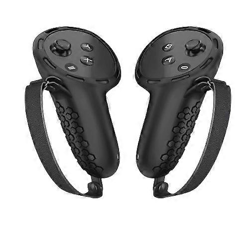 Silicone Protective Cover with Strap Compatible with Meta Quest 3 Controller