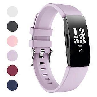 Adjustable Soft Silicone Sports Wristband Replacement Strap for Fitbit Inspire and Inspire HR