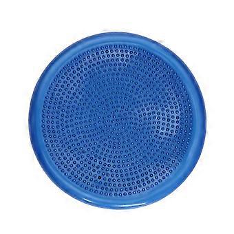 Blauw ergonomisch wiebelkussen van 33 cm voor actief zitten (1 stuk)