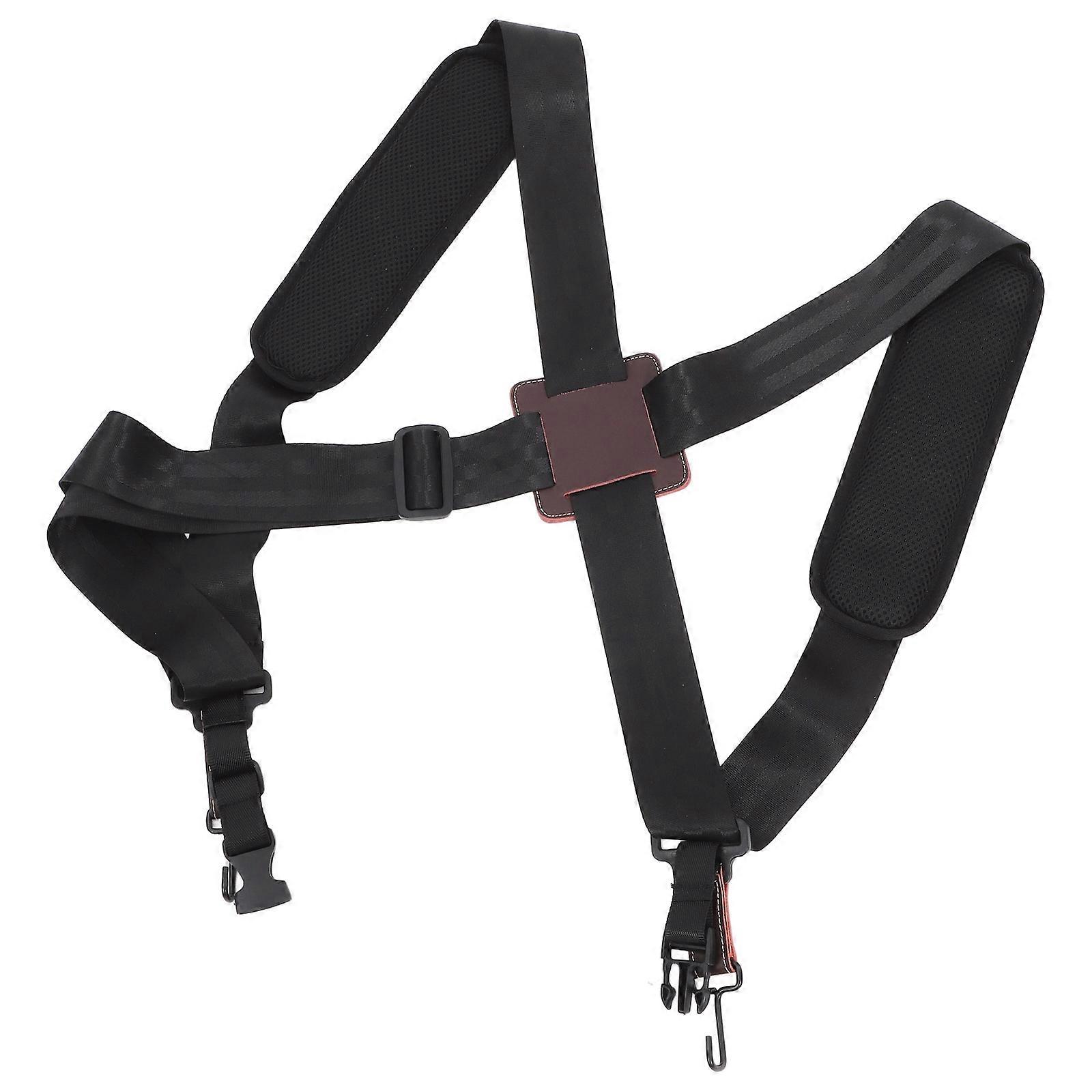 African Drum Strap Snare Drum Strap Replacement Adjustable Black
