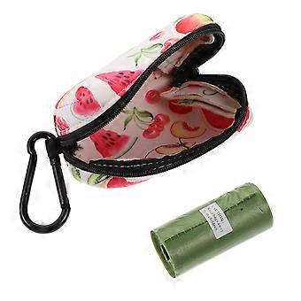 Pet Waste Bag Dispenser Neoprene Dog Poop Bag Holder for Storage Use 1Pcs