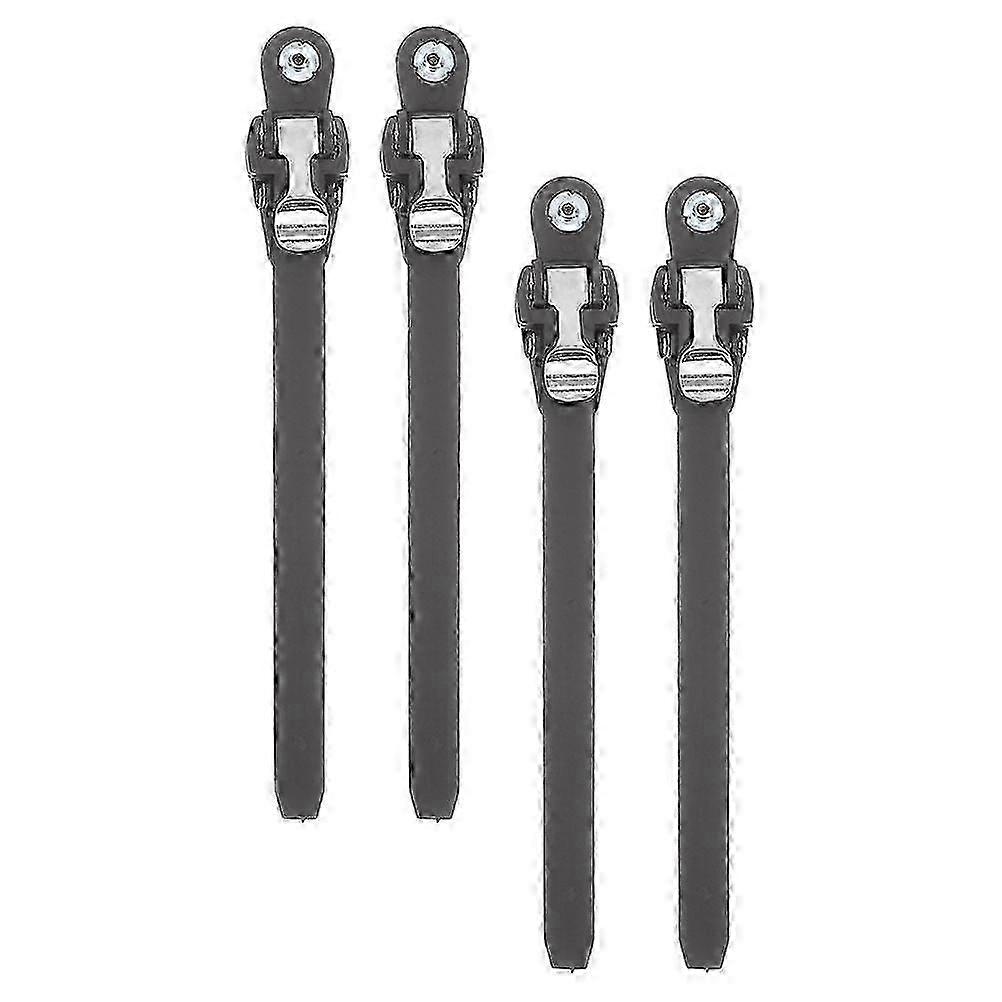 PVC Roller Skate Buckle Straps for Reliable Use 4Pcs Replacement